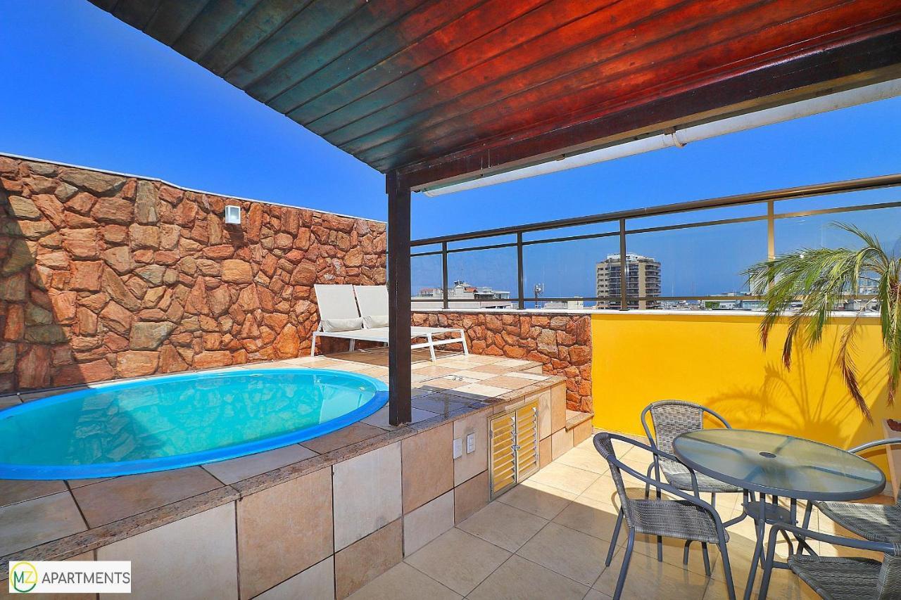 Cobertura Duplex 2 Quartos Com Terraco E Piscina Rio de Janeiro Bagian luar foto